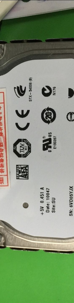 ST9320325AS/WD10JMVW数据恢复成功