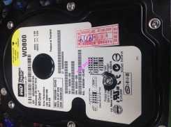 WD800BB 黑盘数据恢复成功